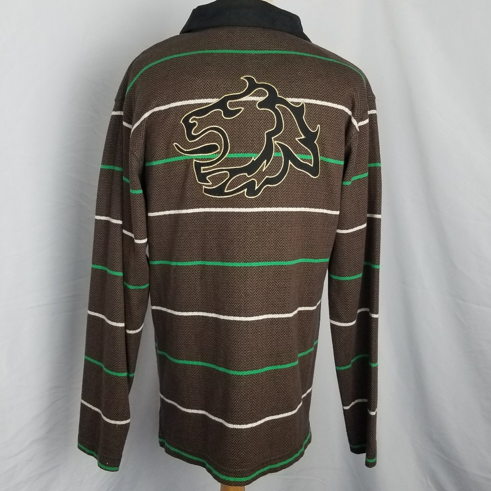 Sean John Mens Brown Shirt Puff Daddy P Diddy